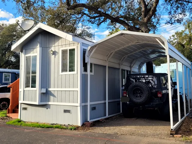 a view of a car garage