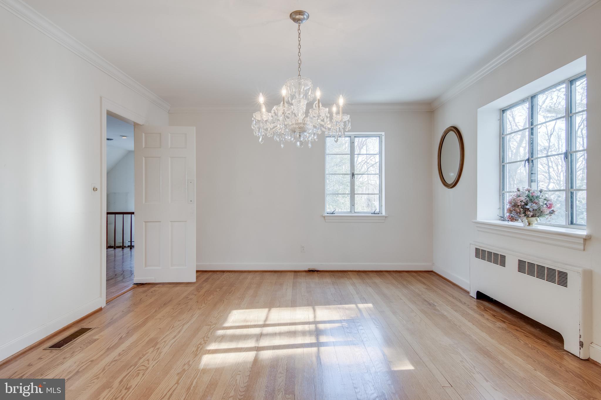 121 West Ring Factory Road Bel Air, MD 21014 - Photo 15 of 46 Dining room. Swinging door to kitchen.