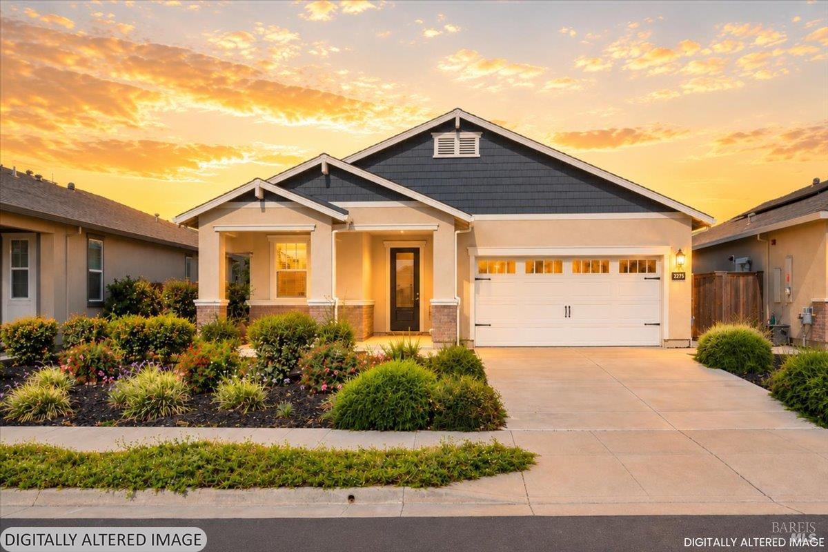 2275 Revival Lane Rio Vista, CA 94571 - Photo 1 of 31 a front view of a house with a yard and garage