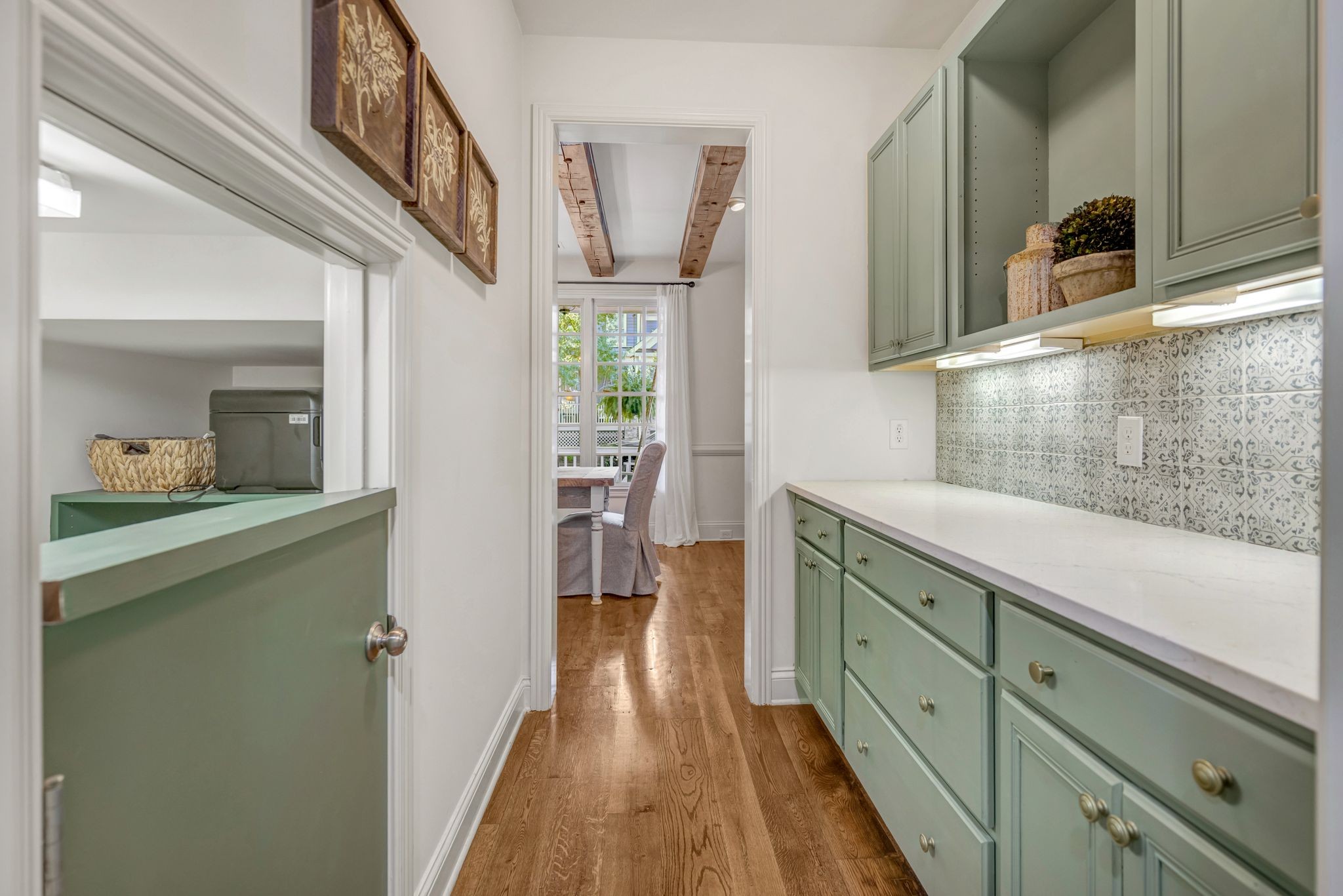 300 Addison Avenue Franklin, TN 37064 - Photo 14 of 35 a en suite bathroom with a sink a mirror and shower