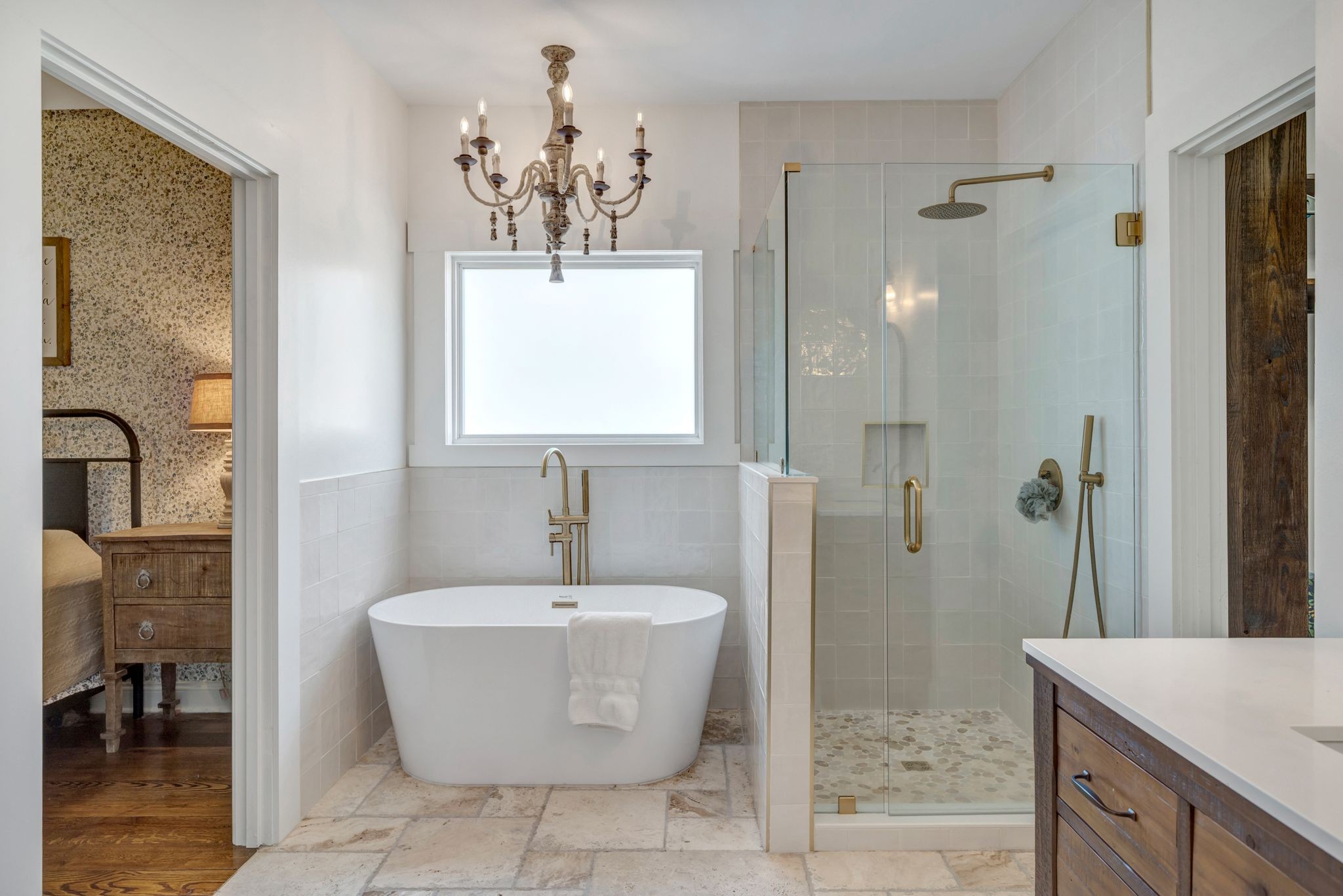 300 Addison Avenue Franklin, TN 37064 - Photo 17 of 35 a bathroom with a bathtub sink and mirror