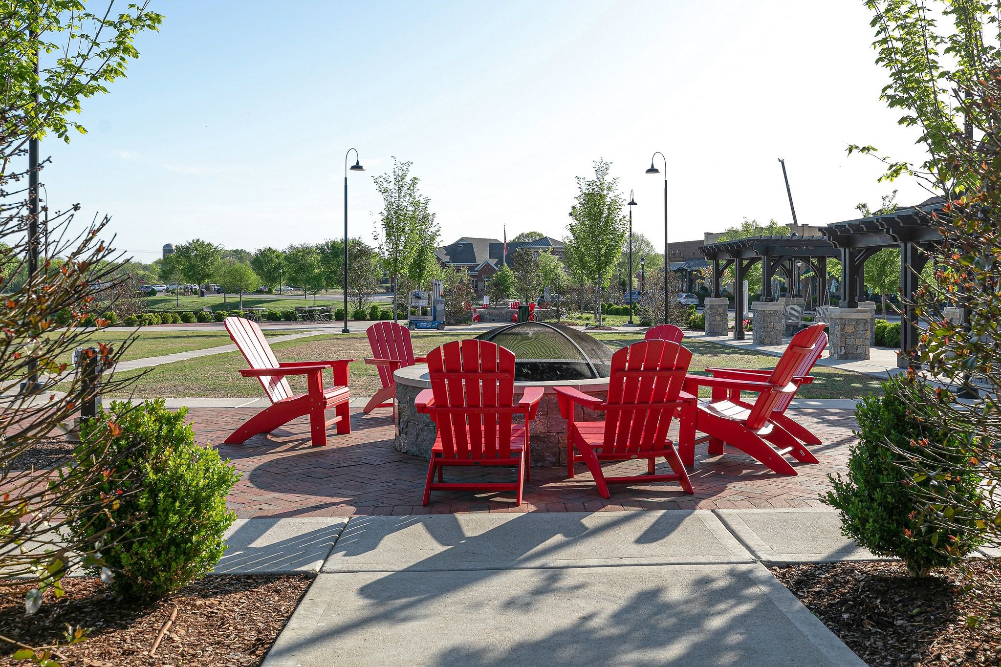 300 Addison Avenue Franklin, TN 37064 - Photo 28 of 35 an outdoor sitting area with furniture and garden view