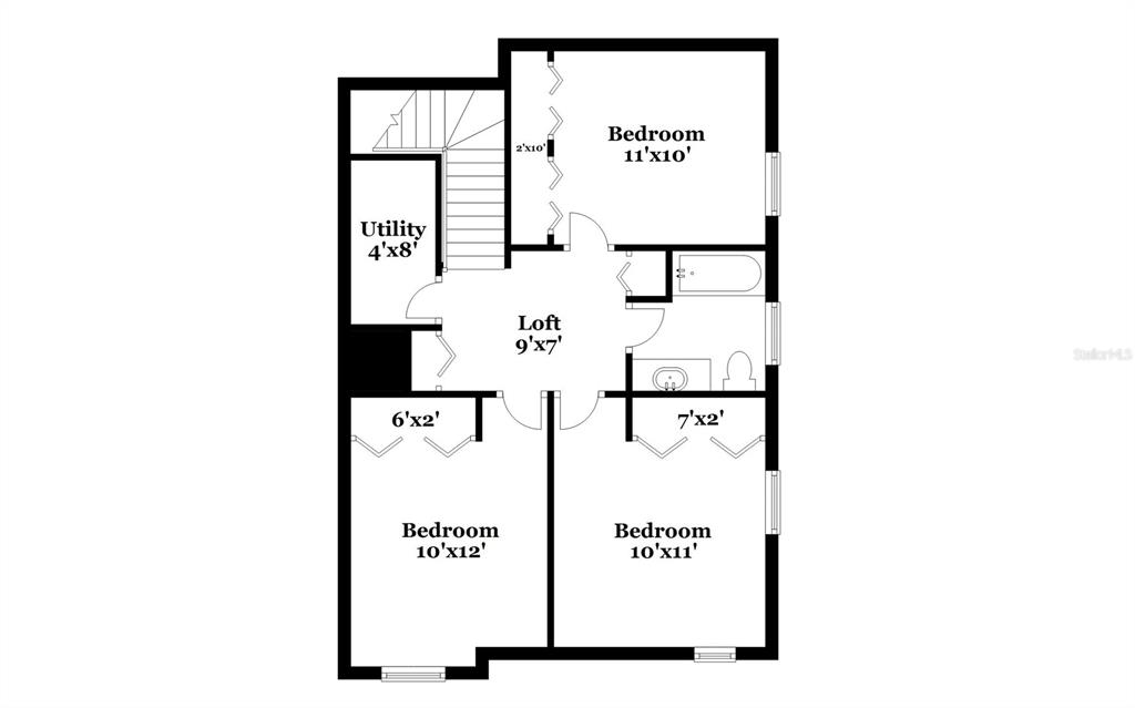 1170 Creekview Court St. Cloud, FL 34772 - Photo 17 of 17 a picture of a floor plan