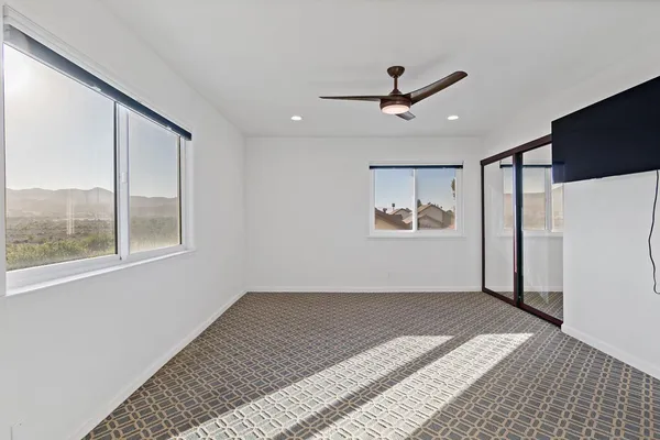 a view of empty room
