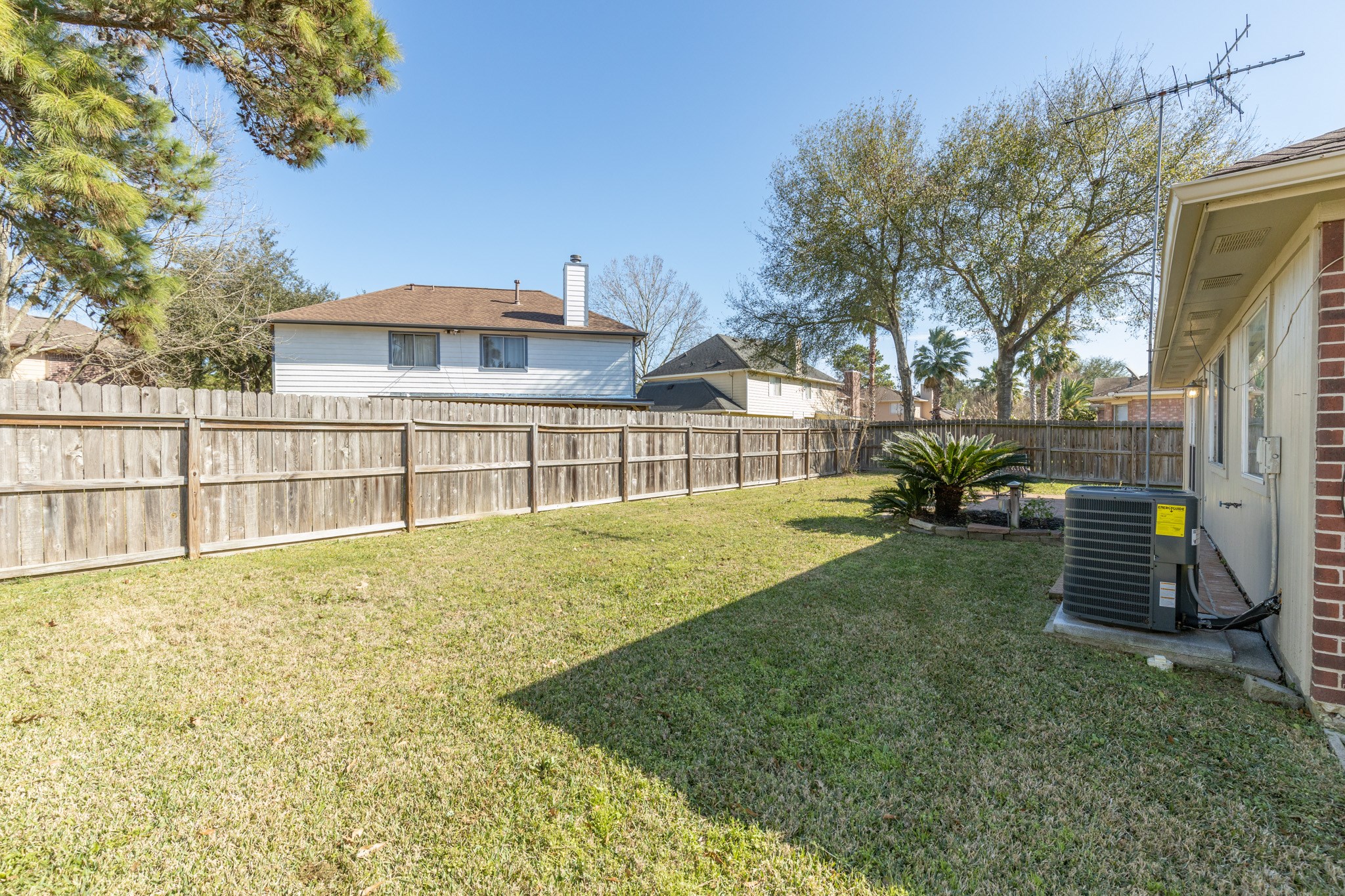 3422 Keygate Drive Spring, TX 77388 - Photo 30 of 32 a view of a house with backyard and sitting area