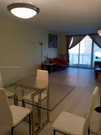 a view of a living room and a bathroom