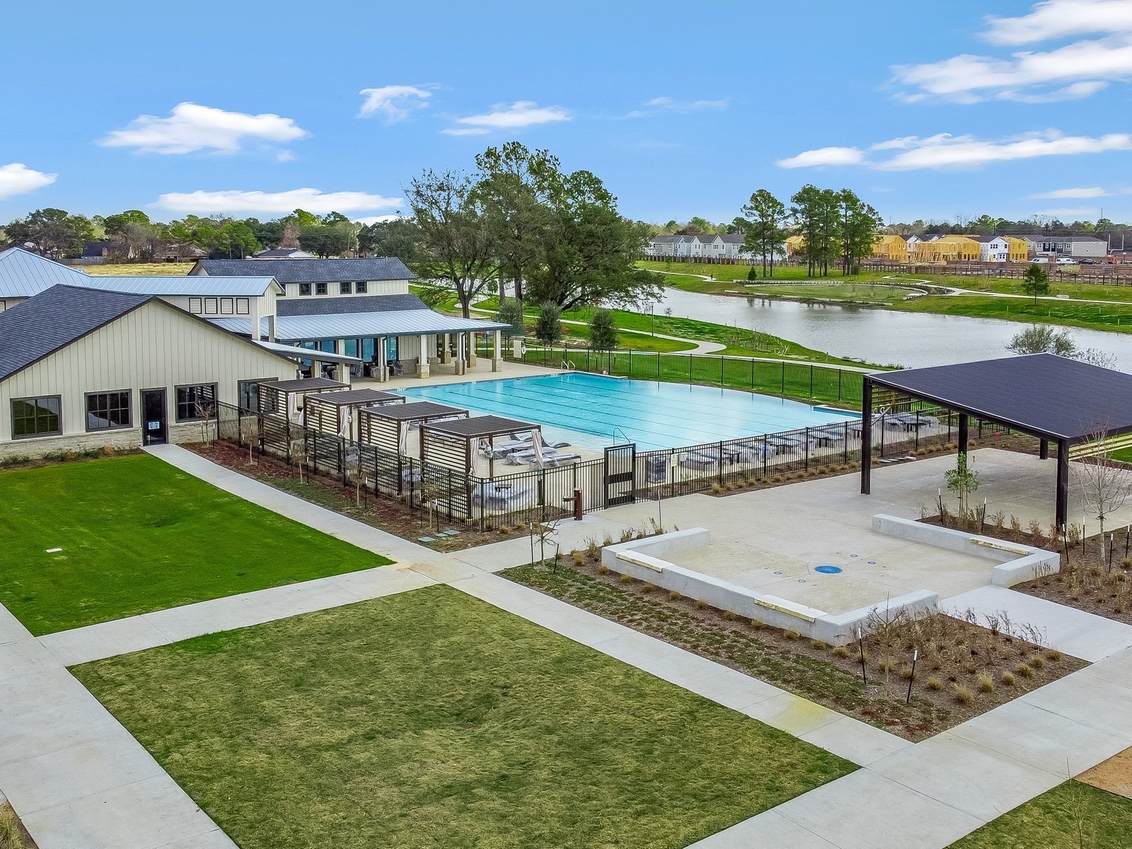 3119 Quiet Sunset Drive Houston, TX 77080 - Photo 41 of 46 an aerial view of a house