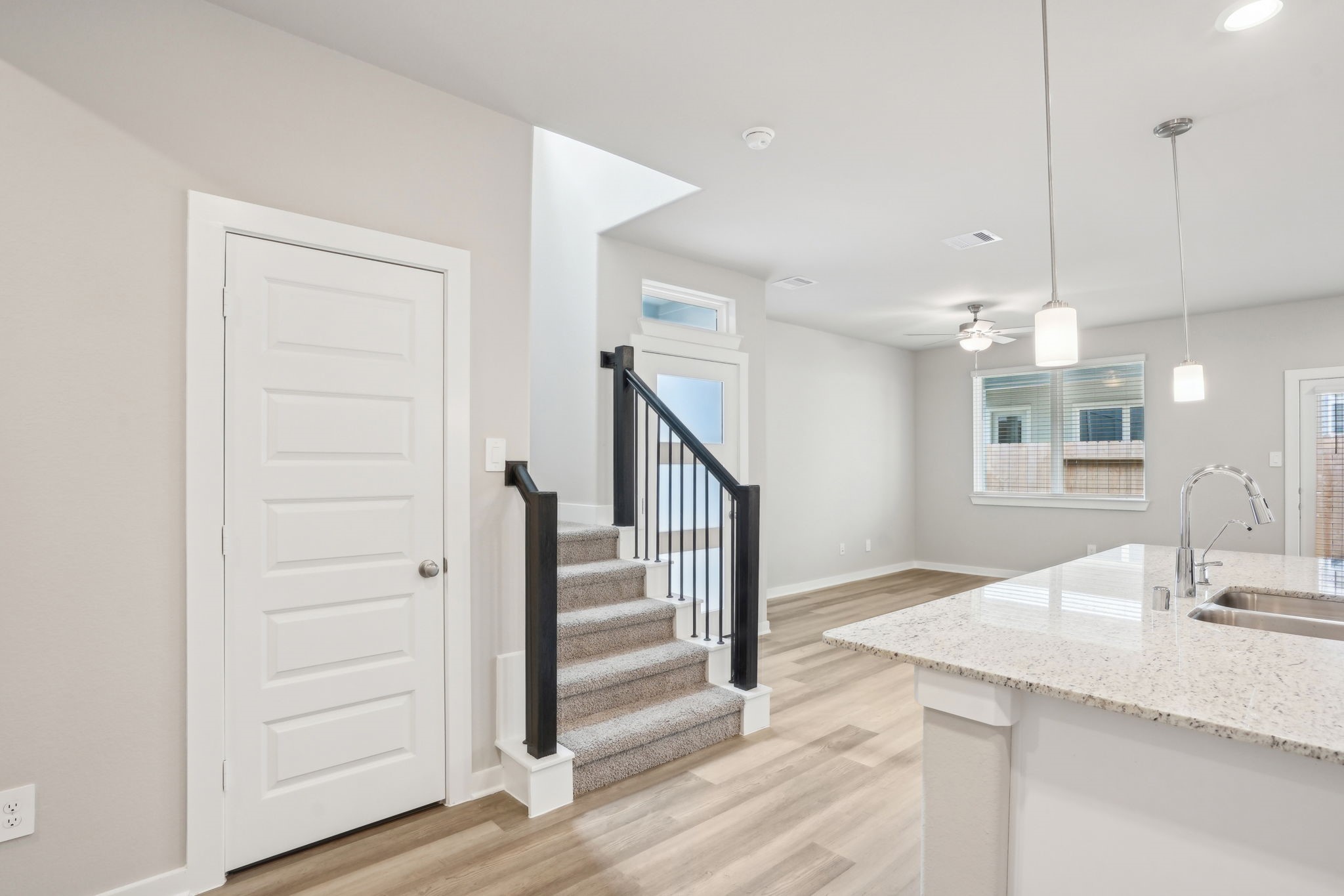 3119 Quiet Sunset Drive Houston, TX 77080 - Photo 8 of 46 a bathroom with a sink and a mirror