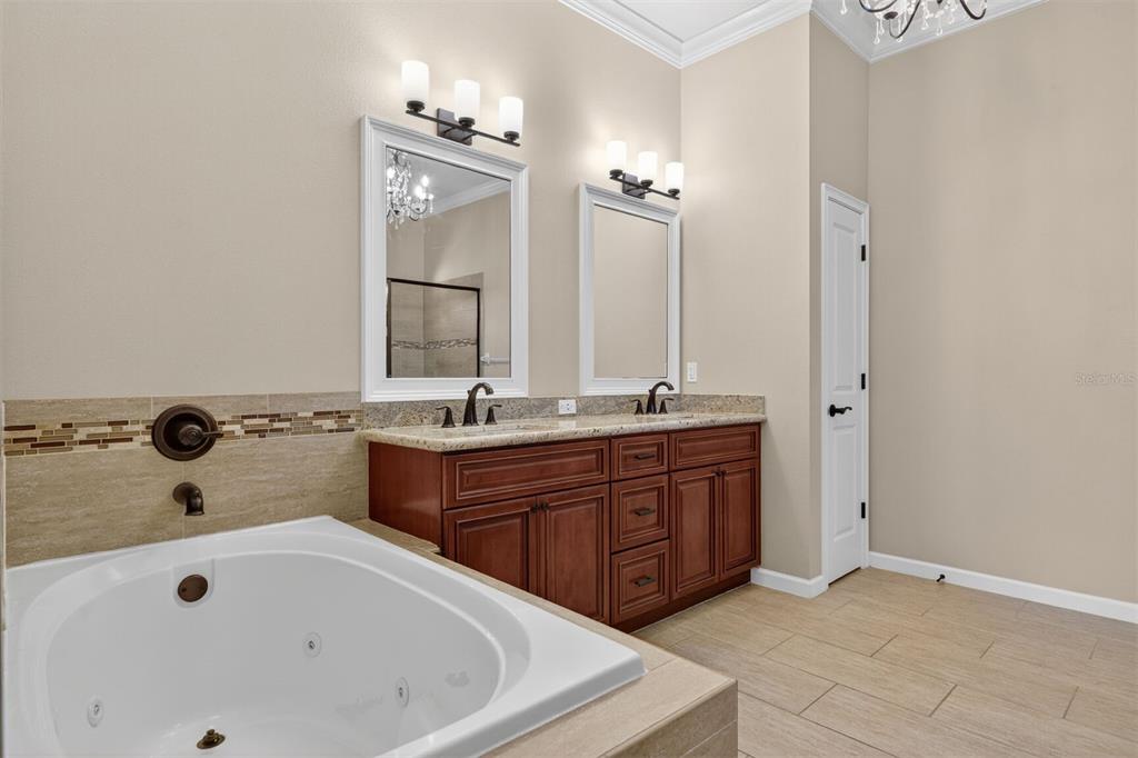 11949 Northwest 13 Road Gainesville, FL 32606 - Photo 29 of 46 a spacious bathroom with a tub sink and mirror