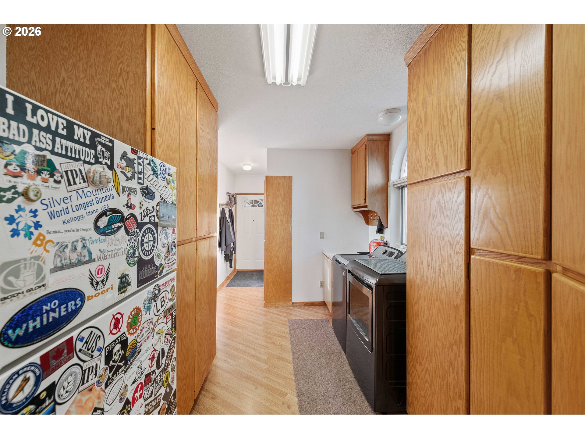 770 18th Avenue Coos Bay, OR 97420 - Photo 24 of 48 a kitchen with stainless steel appliances granite countertop a refrigerator and a stove