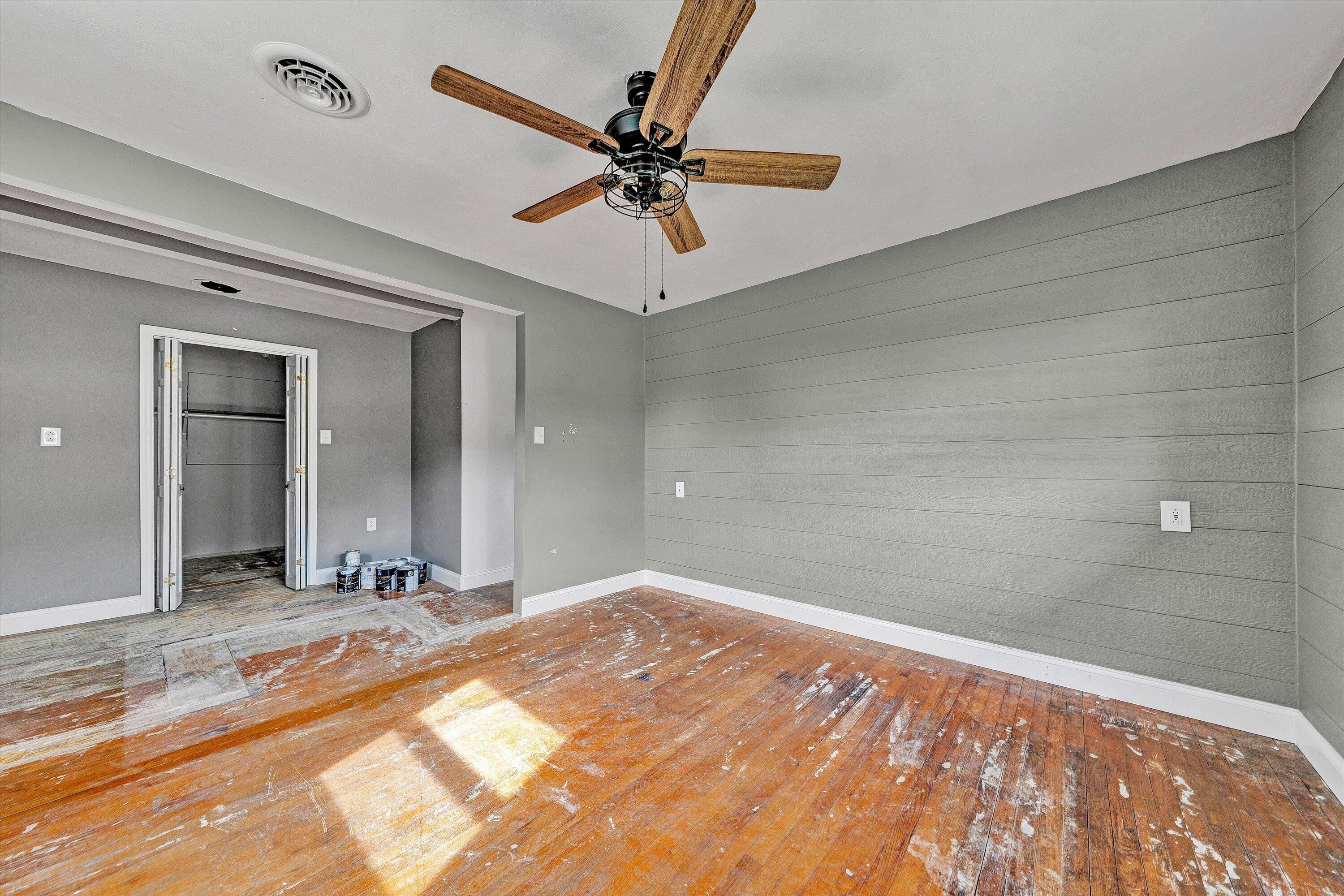 145 Cornell Road Rocky Mount, VA 24151 - Photo 9 of 16 a view of a ceiling fan and hardwood floor