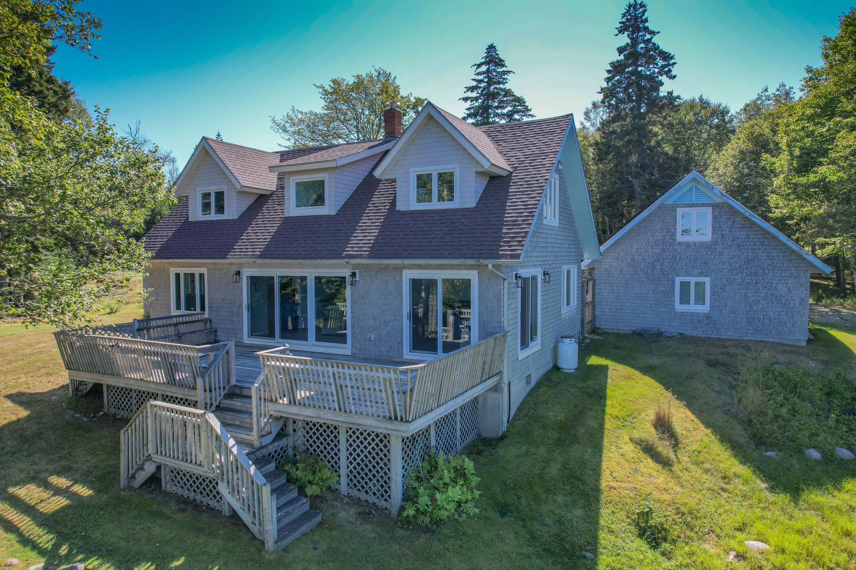 41 Leighton Circle Steuben, ME 04680 - Photo 3 of 74 View from waterfront