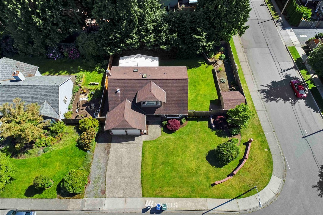 1508 243rd Place Southeast Bothell, WA 98021 - Photo 32 of 32 an aerial view of a house with outdoor space