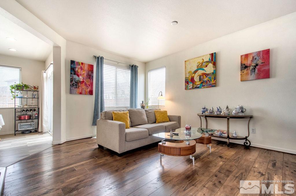 2275 Big Trail Circle Reno, NV 89521 - Photo 23 of 40 a living room with furniture and wooden floor