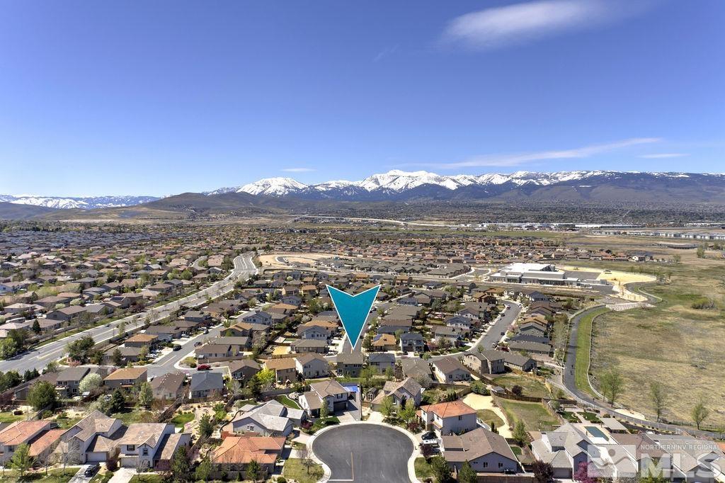 2275 Big Trail Circle Reno, NV 89521 - Photo 35 of 40 an aerial view of residential houses with outdoor space