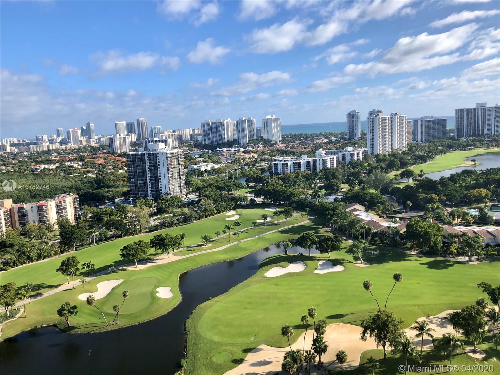 Penthouse Lifestyle!  Panoramic View over the Golf Course, Aventura and the Ocean from your balcony.Coronado Condo, PH-31.