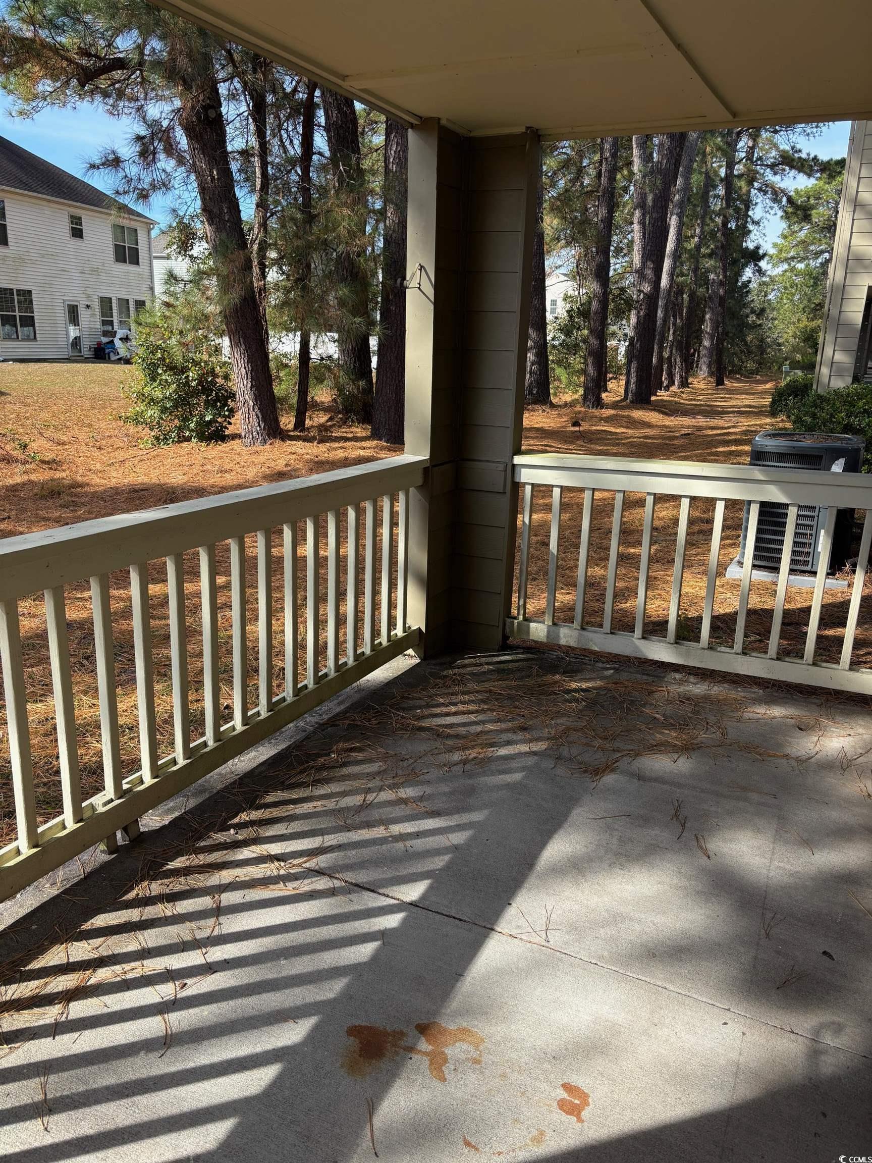 320 A Myrtle Greens Drive, Unit 320A Conway, SC 29526 - Photo 10 of 15 View of wooden terrace