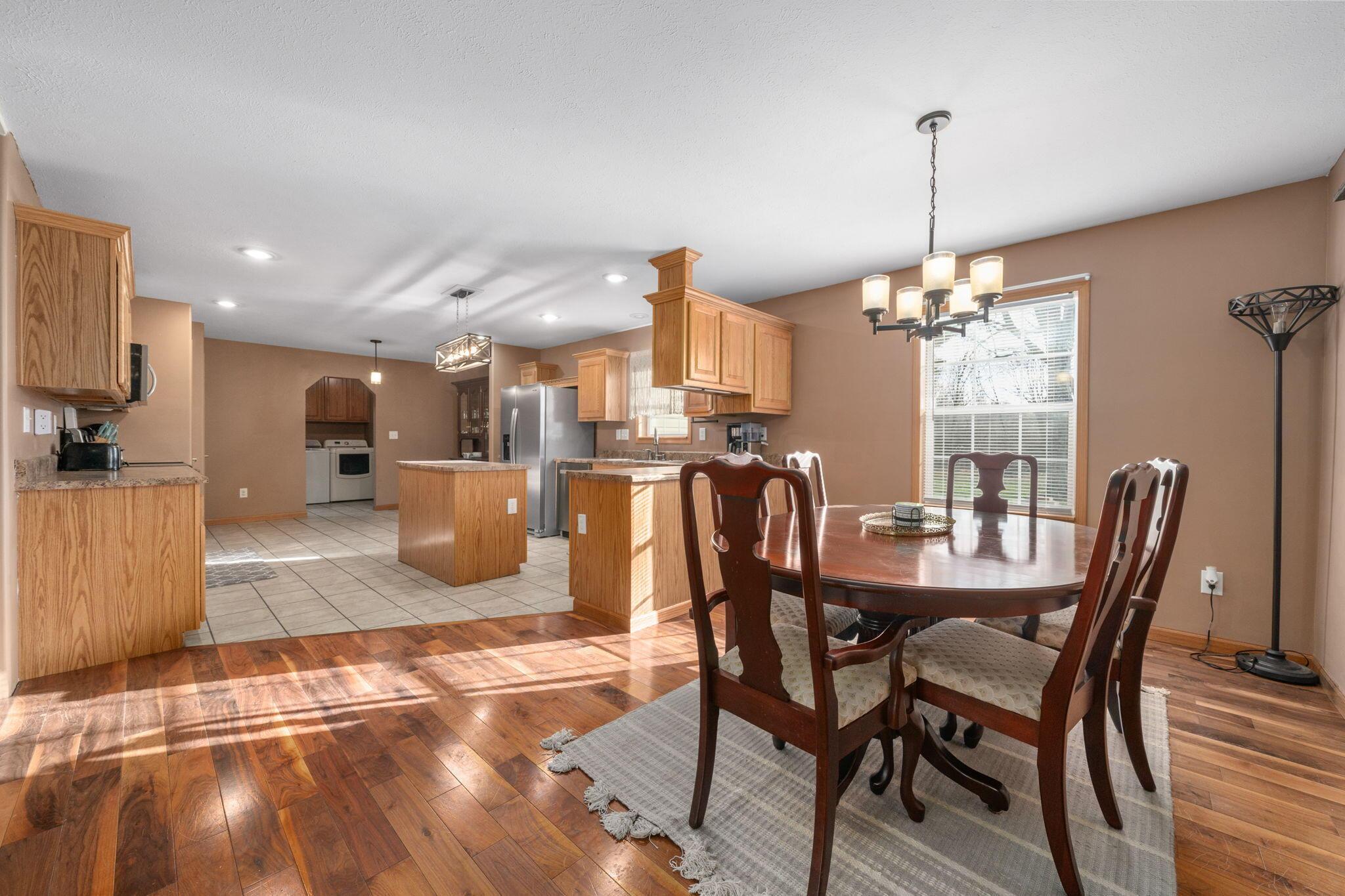 14667 Cleveland Road Southwest Pataskala, OH 43062 - Photo 6 of 33 Dining Room into Kitchen