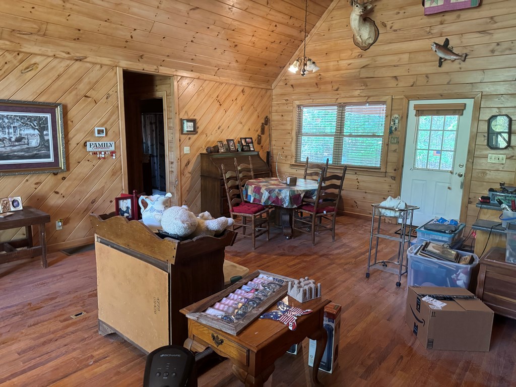 33 Big Tree Road Suches, GA 30572 - Photo 14 of 25 a living room with furniture and a large window