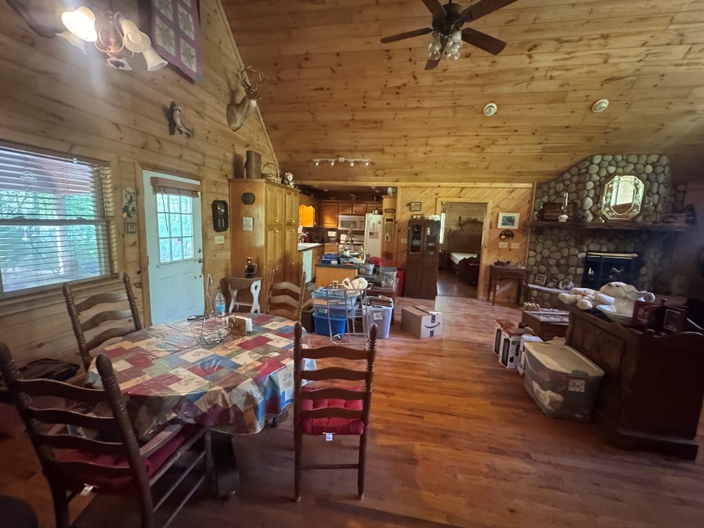 33 Big Tree Road Suches, GA 30572 - Photo 17 of 25 a view of a dining room with furniture