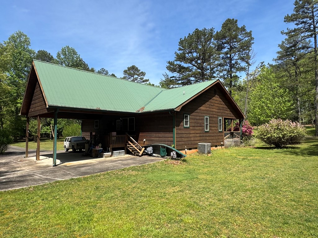 33 Big Tree Road Suches, GA 30572 - Photo 25 of 25 a front view of a house with a yard