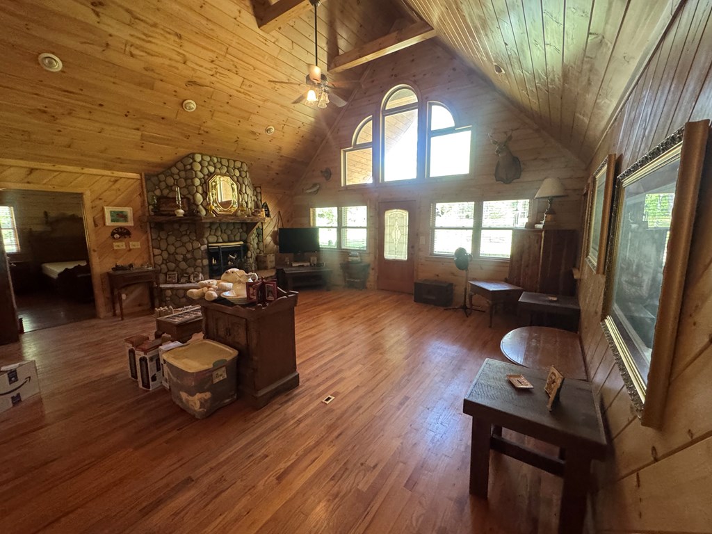 33 Big Tree Road Suches, GA 30572 - Photo 7 of 25 a living room with furniture and a large window
