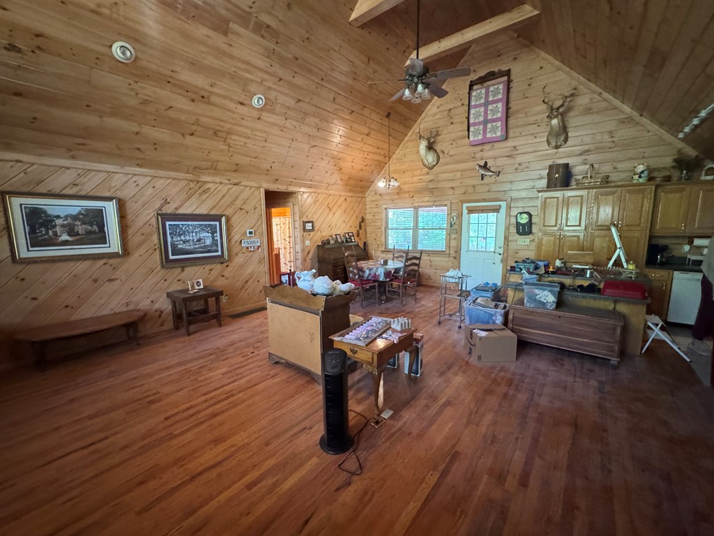 33 Big Tree Road Suches, GA 30572 - Photo 10 of 25 a living room with furniture and wooden floor