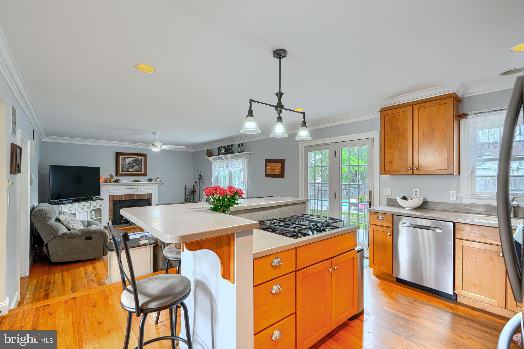 4620 Silver Spring Road Perry Hall, MD 21128 - Photo 15 of 75 Kitchen with Island