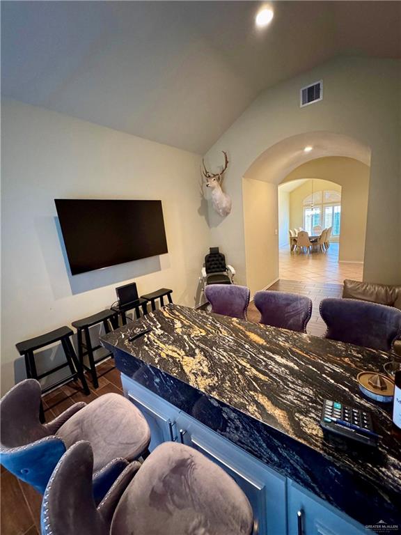 2911 San Rafael Street Mission, TX 78572 - Photo 5 of 38 a living room with furniture and a flat screen tv
