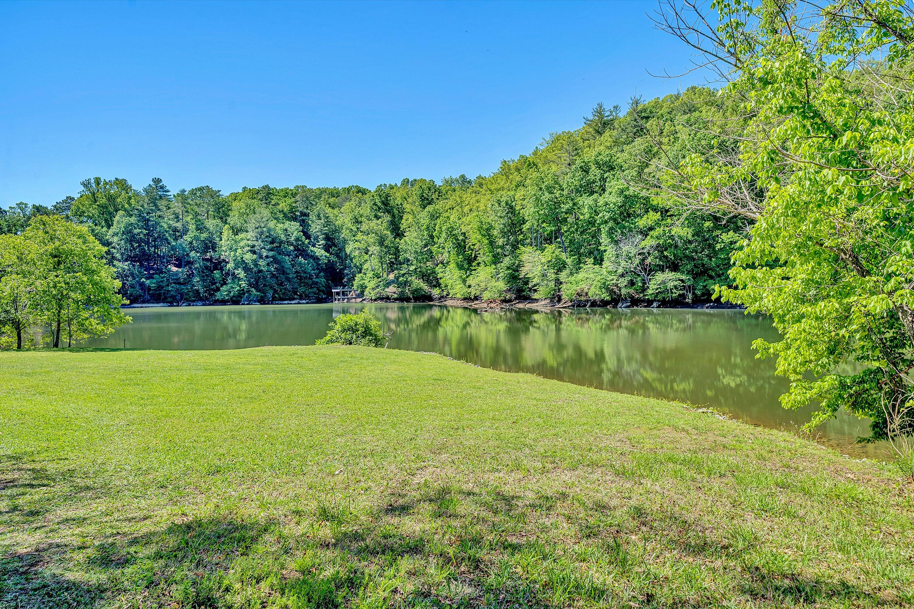 1805 Carroll Road Goodview, VA 24095 - Photo 49 of 61 a view of a lake with a big yard