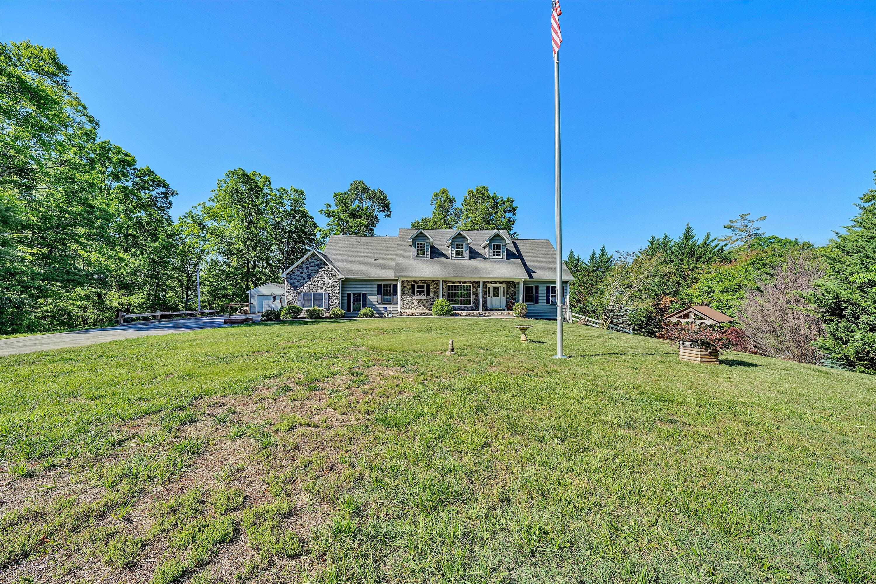 1805 Carroll Road Goodview, VA 24095 - Photo 53 of 61 a view of a house with a yard