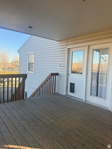 665 Molen Road Ferron, UT 84523 - Photo 13 of 21 View of wooden terrace