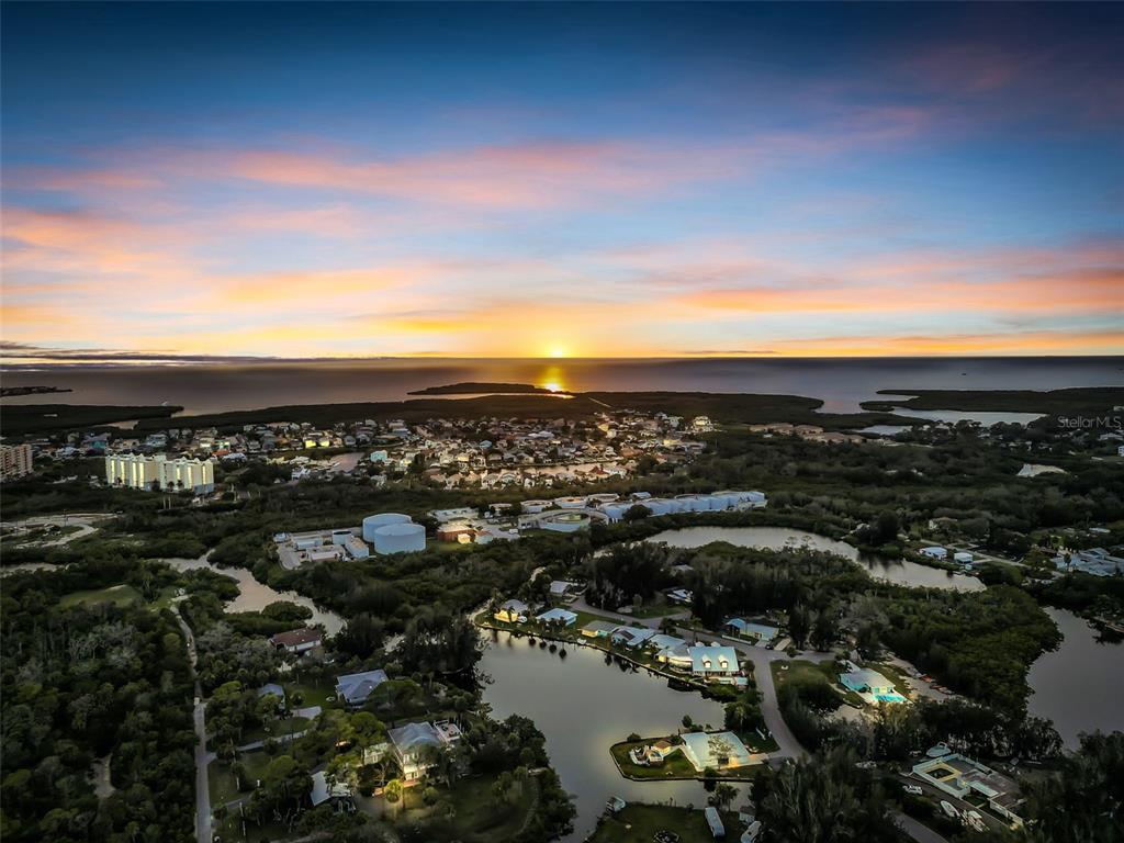 4915 S Road New Port Richey, FL 34652 - Photo 58 of 93 a view of city and ocean