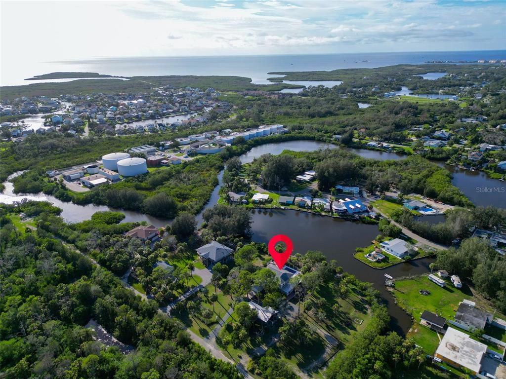 4915 S Road New Port Richey, FL 34652 - Photo 84 of 93 an aerial view of a houses with city view