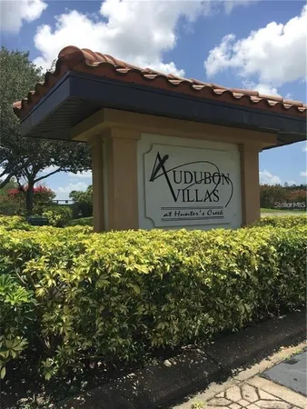 a view of a sign board