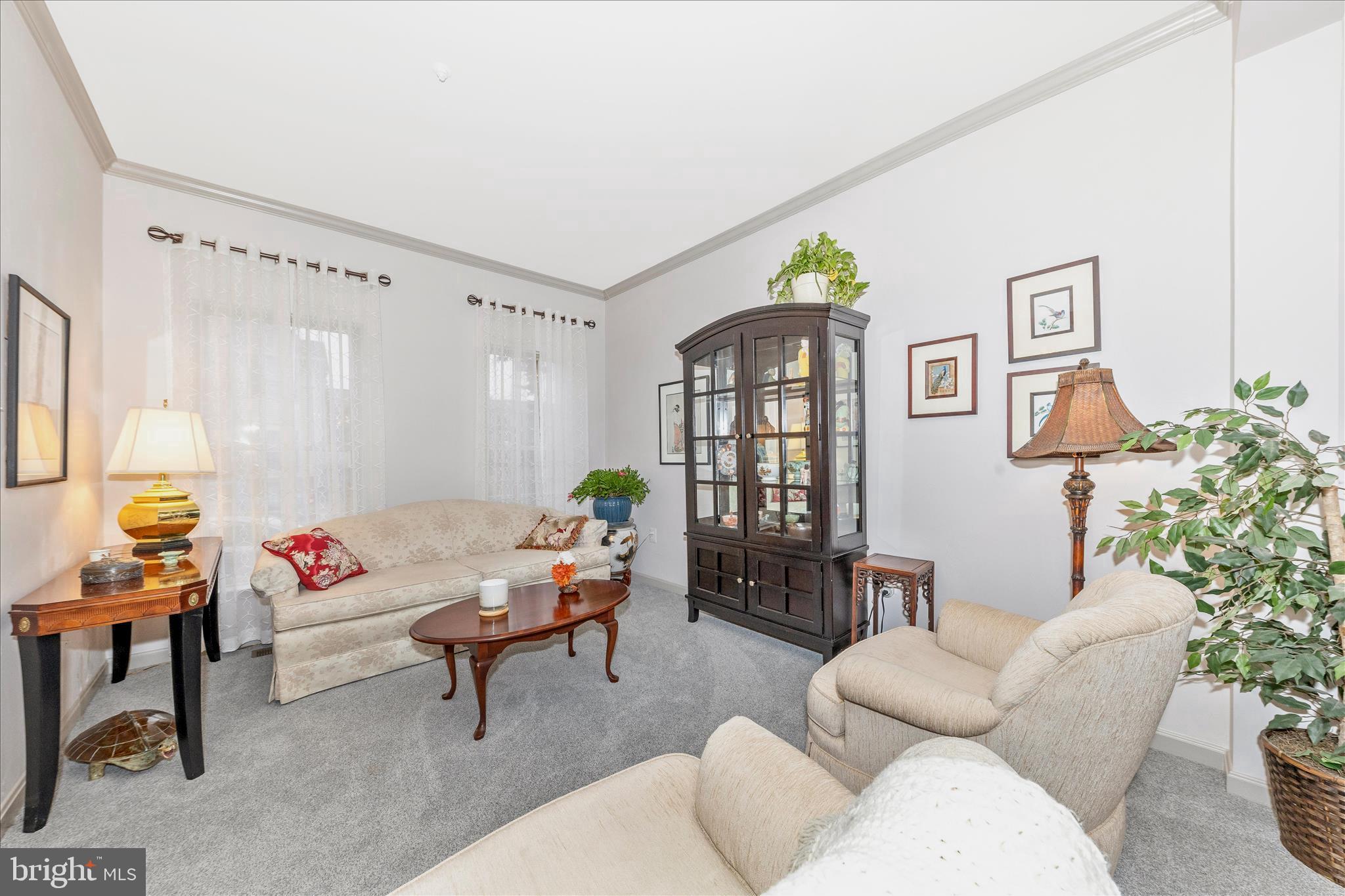 2205 Garden Lane Frederick, MD 21701 - Photo 4 of 48 a living room with furniture and a potted plant