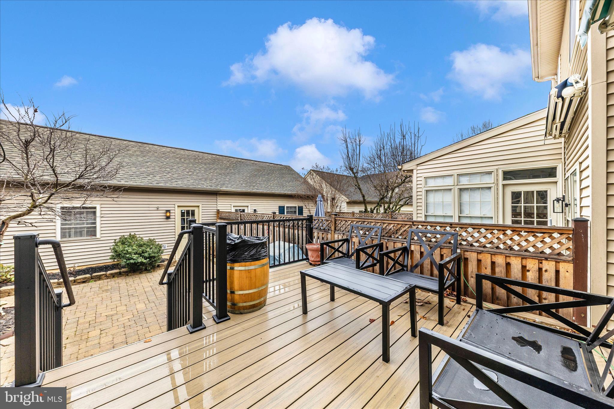 2205 Garden Lane Frederick, MD 21701 - Photo 46 of 48 a view of a chairs and tables in patio