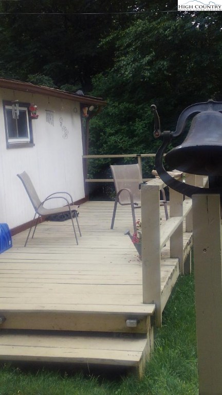 1495 Cobbs Creek Road Boone, NC 28607 - Photo 19 of 22 a view of backyard with sitting area