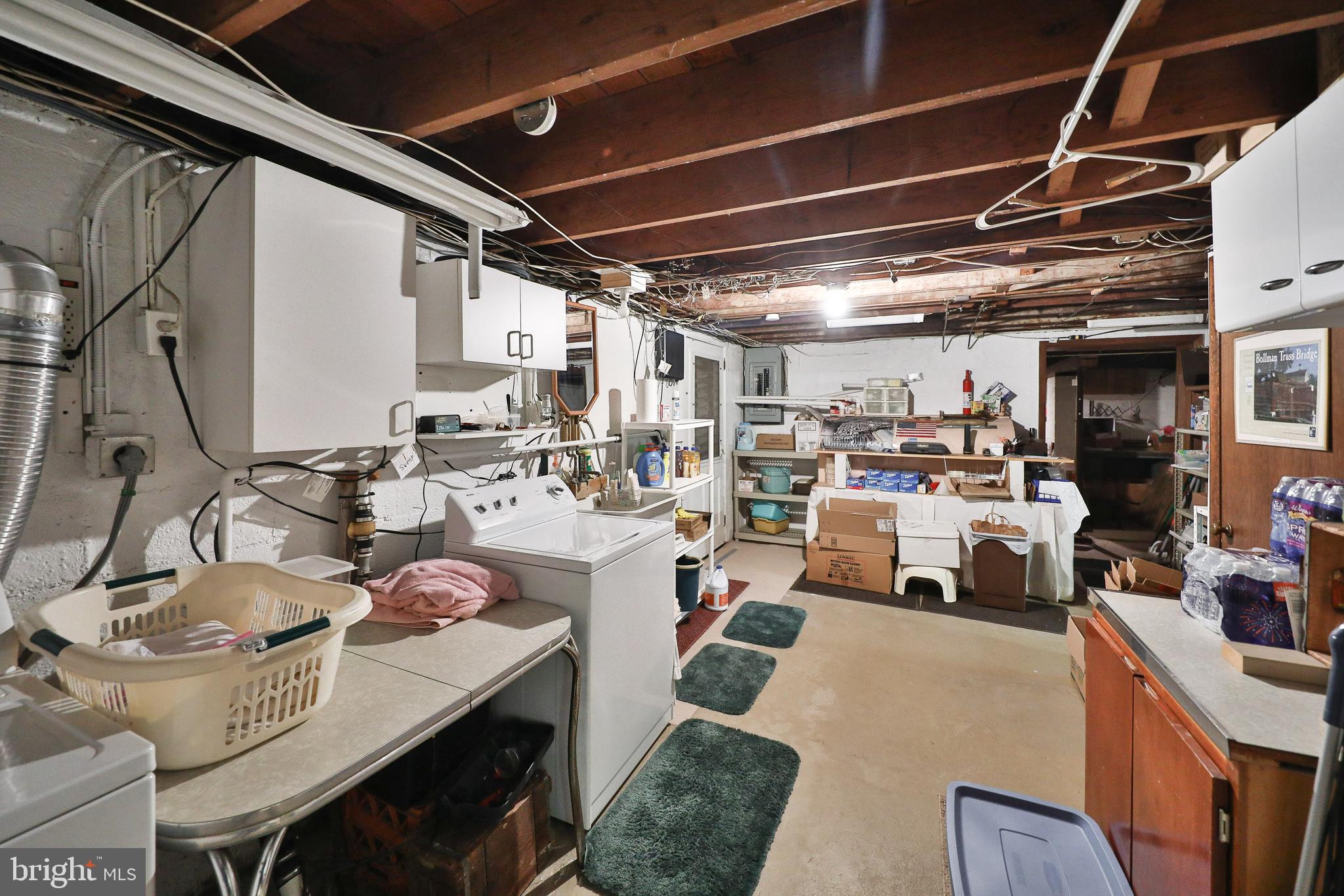 605 Raikes Road Huntingdon Valley, PA 19006 - Photo 24 of 37 basement laundry
