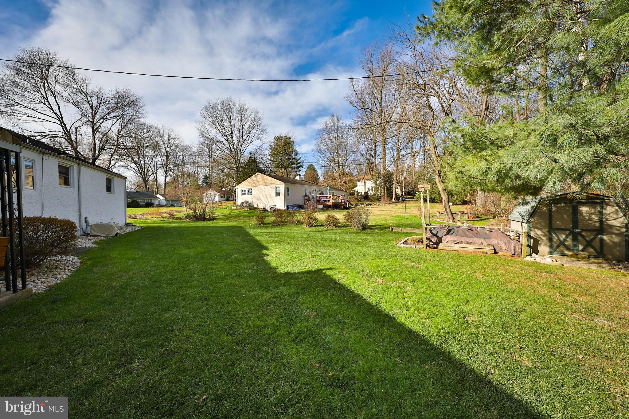605 Raikes Road Huntingdon Valley, PA 19006 - Photo 34 of 37 rear yard
