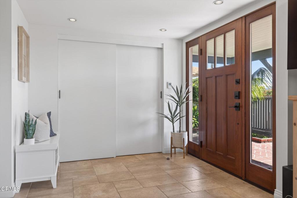 4229 Faria Road Ventura, CA 93001 - Photo 5 of 47 a view of an entryway with wooden floor