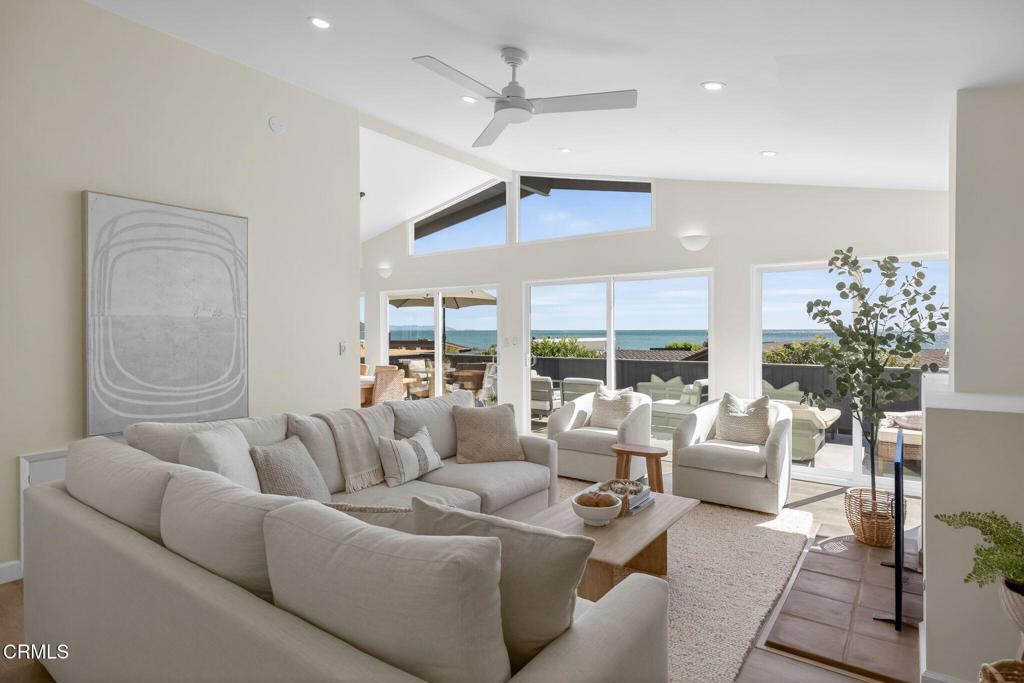 4229 Faria Road Ventura, CA 93001 - Photo 8 of 47 a living room with furniture ceiling fan and a large window