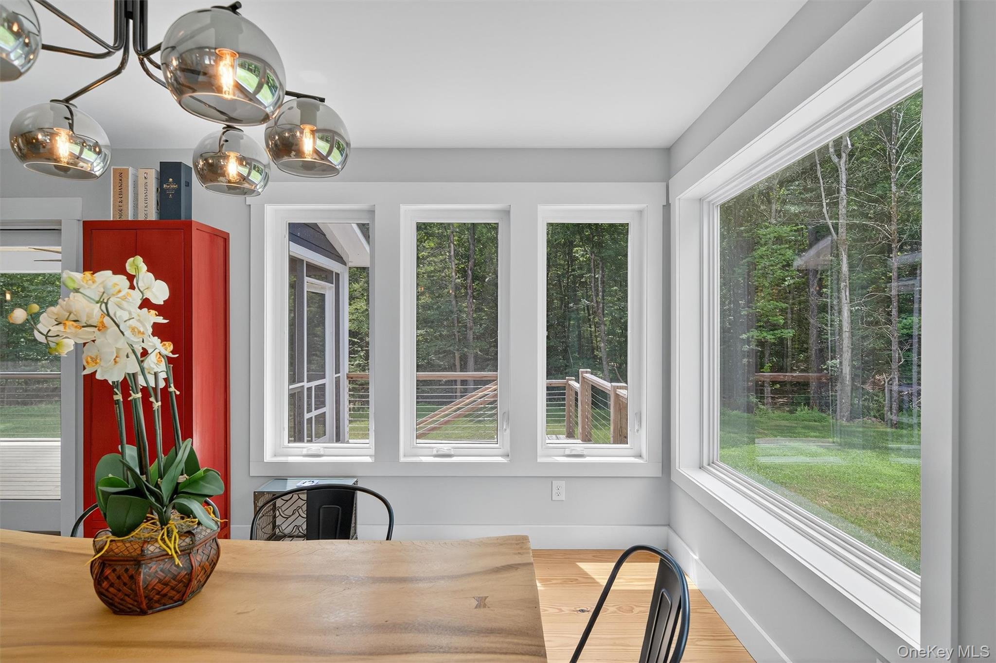 107 Maple Lane Narrowsburg, NY 12764 - Photo 11 of 49 a view of a porch with a potted plant