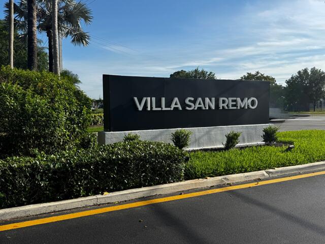 9708 Erica Court Boca Raton, FL 33496 - Photo 5 of 54 a sign on the side of a road
