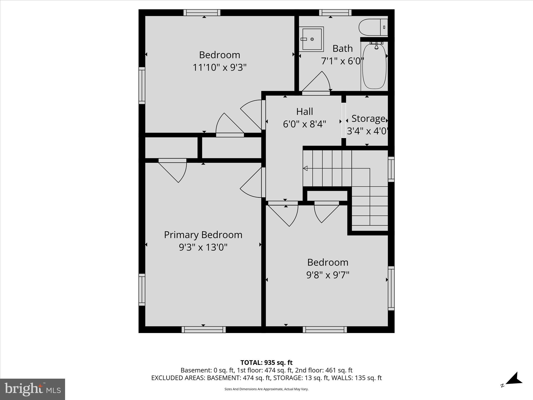 4 Penn Street Hanover, PA 17331 - Photo 27 of 28 Second floor layout