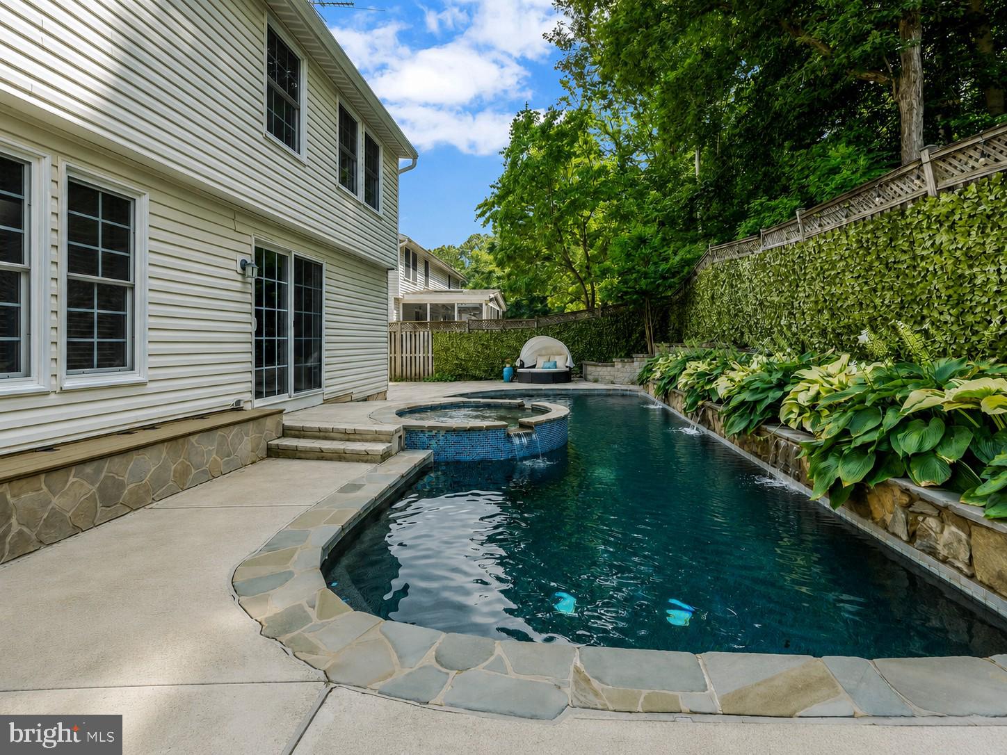 7809 Roundabout Way Springfield, VA 22153 - Photo 72 of 83 Built-in spa for instant unwind