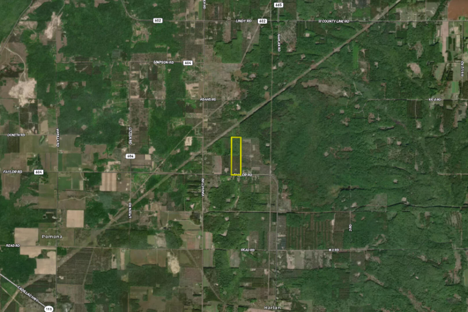 23444 Faylor Road Copemish, MI 49625 - Photo 12 of 13 Aerial 2