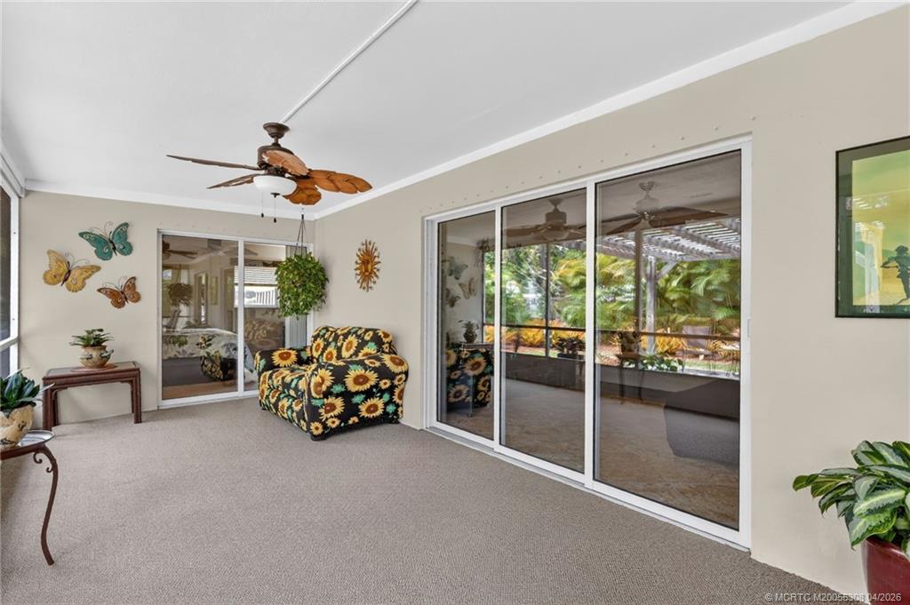 330 Southwest Winnachee Drive Stuart, FL 34994 - Photo 29 of 49 Screened outdoor space.