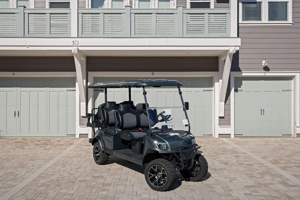 10 York Ln Inlet Beach, Unit B Inlet Beach, FL 32461 - Photo 1 of 46 a car parked in front of garage