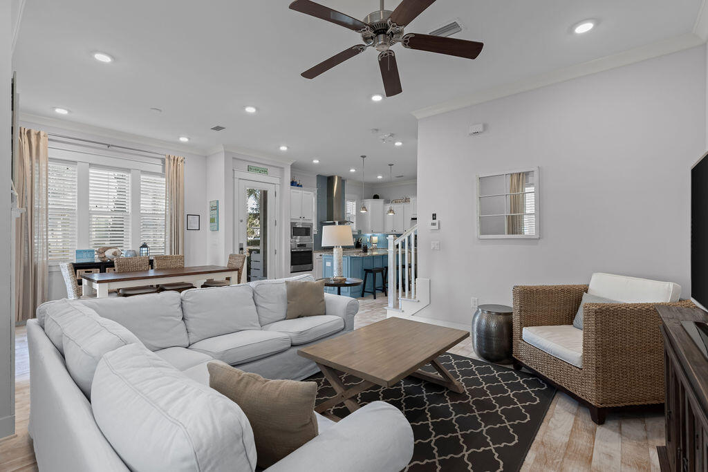 10 York Ln Inlet Beach, Unit B Inlet Beach, FL 32461 - Photo 3 of 46 a living room with furniture and a large window